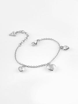 Pulsera GUESS is for lovers acero