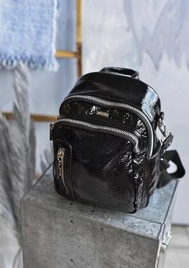 Mochila NOCO Charol Negro
