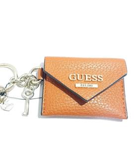 Llavero GUESS cartera sobre camel