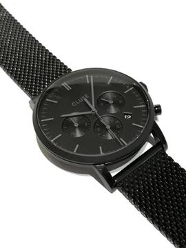 Reloj CLUSE Aravis Chrono Mesh Full Black