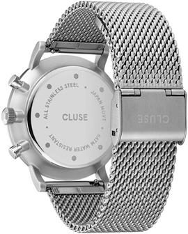Reloj CLUSE Aravis Chrono Mesh Dark Blue-Silver