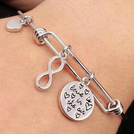 Pulsera LE PETIT STORY Bangle Infinito Silver