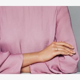 Anillo PANDORA Rose Banda Concha Brillante