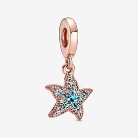 Charm PANDORA Colgante Estrella de Mar Brillante Rose