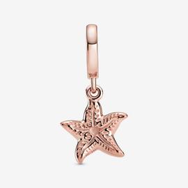 Charm PANDORA Colgante Estrella de Mar Brillante Rose