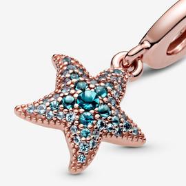 Charm PANDORA Colgante Estrella de Mar Brillante Rose