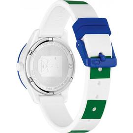 Reloj LACOSTE niñ@ caucho rallas verde y blancas
