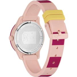 Reloj LACOSTE niña caucho rallas rosas