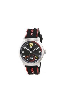 Reloj FERRARI analogico silicona negray roja