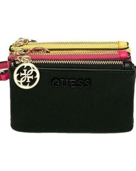 consumidor General estar impresionado Monedero GUESS triple lima/fucsia/negro