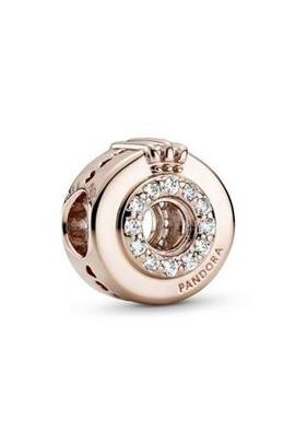 Charm PANDORA rose corona pandora en pave