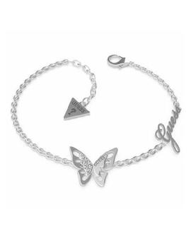 Pulsera GUESS con mariposa en el centro