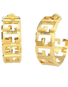 Pendientes GUESS dorados letras G