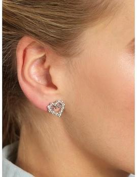 Pendientes GUESS Heart Romance con cristales Swarovski