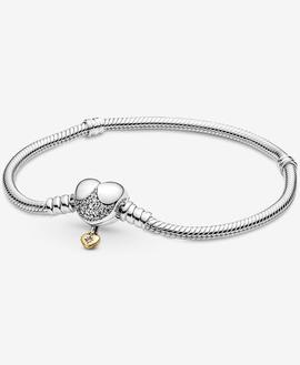 Pulsera PANDORA Disney cierre corazón