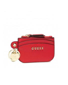 Tarjetero GUESS rojo