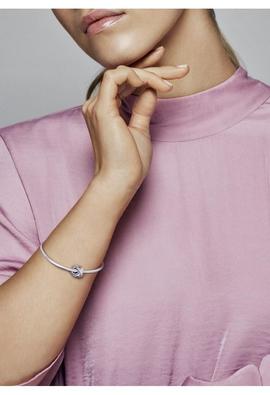 Separador PANDORA plata entralazados 2 aros