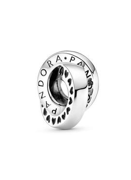 Separador PANDORA plata entralazados 2 aros