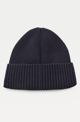 Gorro TOMMY lana azul marino