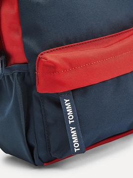 Mini mochila TOMMY niños azul y rojo
