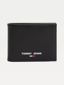 Cartera TOMMY negro liso letras blancas bandera