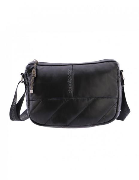 Bolso bandolera DON acolchado negro