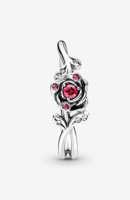 Anillo PANDORA rosa de La Bella y La Bestia Disney