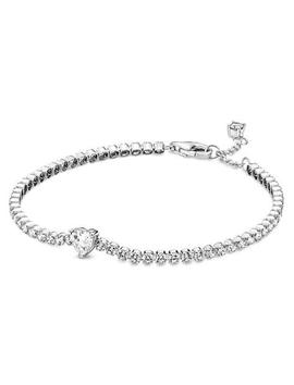 Pulsera PANDORA corazón brillante