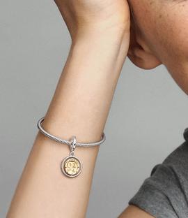 Charm Colgante PANDORA Giratorio Hedwig de Harry Potter