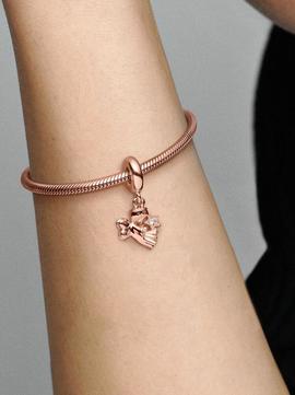 Charm PANDORA angel con alas de corazón