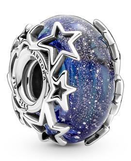 Charm PANDORA murano galaxia y estrellas