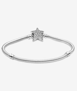 Pulsera PANDORA Moments con cierre de Estrella Asimétrica