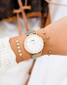 Reloj CLUSE Boho Chic Mesh White