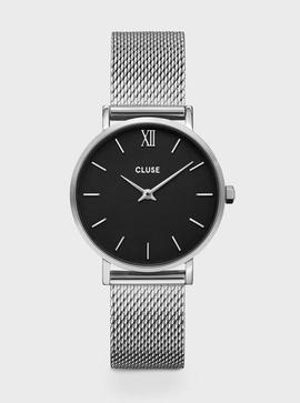 Reloj CLUSE Minuit Mesh Black