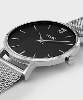 Reloj CLUSE Minuit Mesh Black