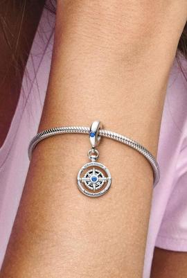 Charm PANDORA Brújula Giratoria