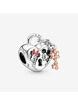 Charm PANDORA Candado Mickey y Minnie