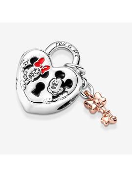 Charm PANDORA Candado Mickey y Minnie