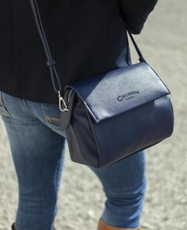 Bolso CIMARRON  liso azul marino