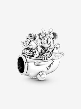 Charm PANDORA Mickey y Minnie en avión