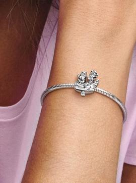 Charm PANDORA Mickey y Minnie en avión