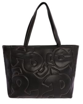 Bolso FUN & BASIC shopper negro logos