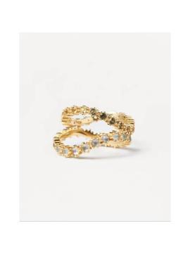 Anillo  P D PAOLA Kara gold