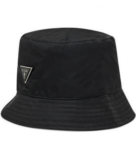 Gorro GUESS negro triangulo marca