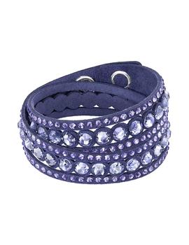 Pulsera SWAROVSKI Slake Aqua Dot violeta