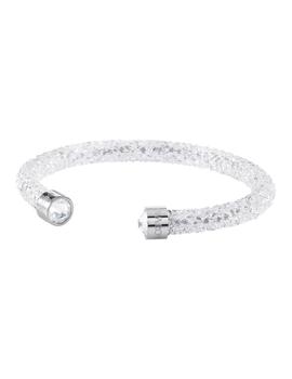 Brazalete SWAROVSKI Crystaldust simple blanco