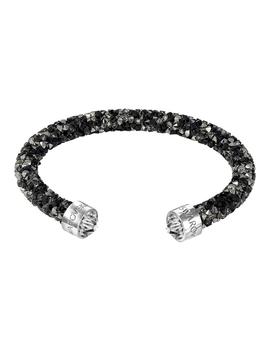Brazalete SWAROVSKI Crystaldust simple negro