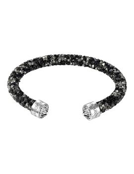 Brazalete SWAROVSKI Crystaldust simple negro