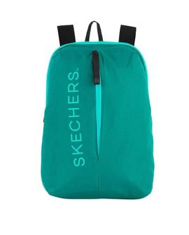 Mochila SKECHERS verde logo turquesa claro