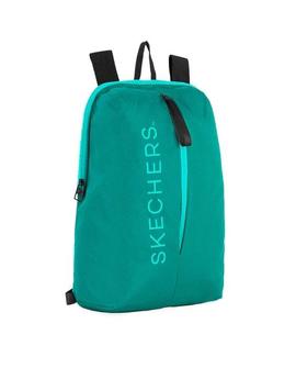 Mochila SKECHERS verde logo turquesa claro